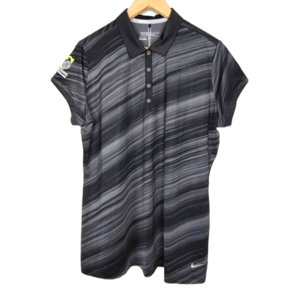 Nike Tops - NWT Nike Gold Tour Performance Standard Fit Dri-Fit Shirt